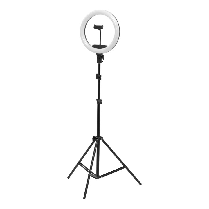Lampa pierścieniowa Ring Light 13"" 36W LED ze statywem czarna