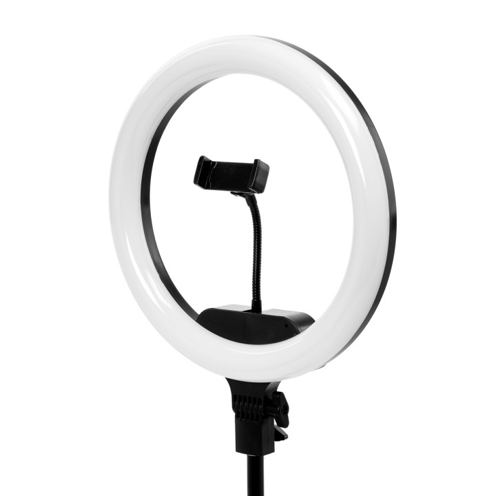 Lampa pierścieniowa Ring Light 13"" 36W LED ze statywem czarna