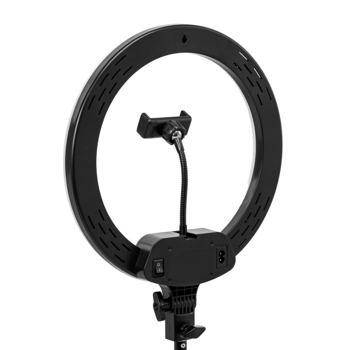 Lampa pierścieniowa Ring Light 13"" 36W LED ze statywem czarna