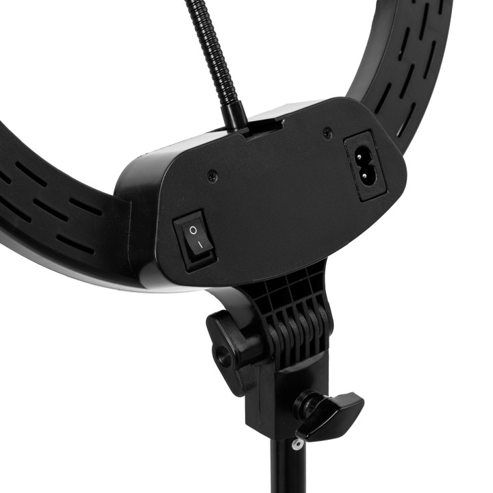 Lampa pierścieniowa Ring Light 13"" 36W LED ze statywem czarna