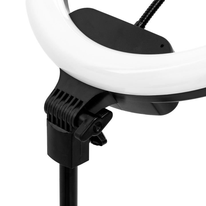 Lampa pierścieniowa Ring Light 13"" 36W LED ze statywem czarna