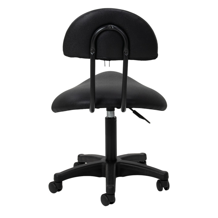 Taboret kosmetyczny 6001B czarny