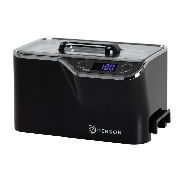 Myjka ultradźwiękowa DENSON ACDS-100 poj. 0,6 L 50W czarna