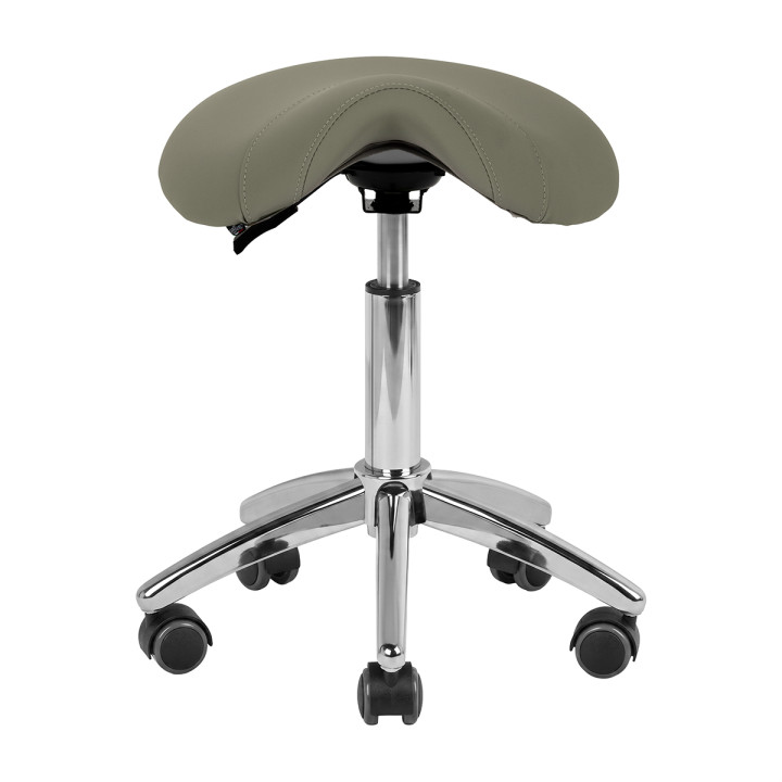 Taboret kosmetyczny AM-302 szary