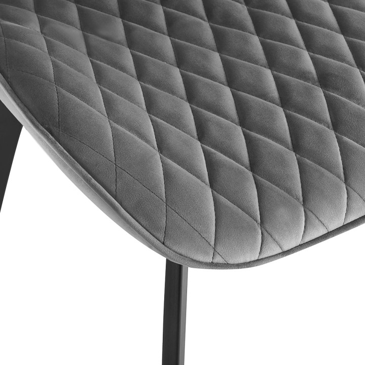Krzesło do poczekalni 4Rico Vetro szare