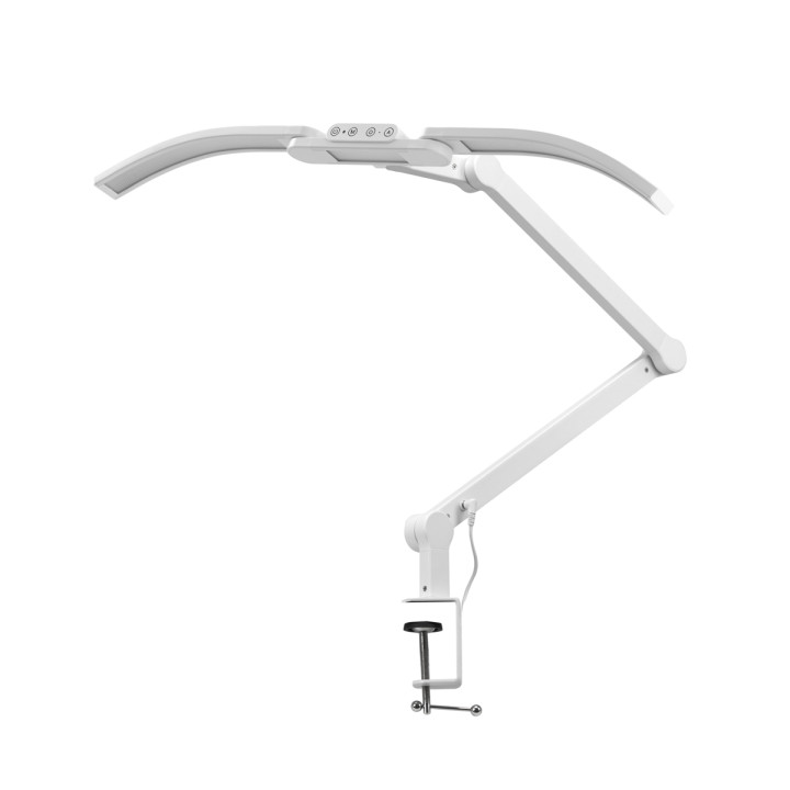 Lampa zabiegowa do manicure Glow L05 łuk do blatu biała