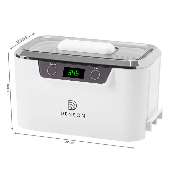 Myjka ultradźwiękowa DENSON ACDS-300 poj. 0,8 L 60W