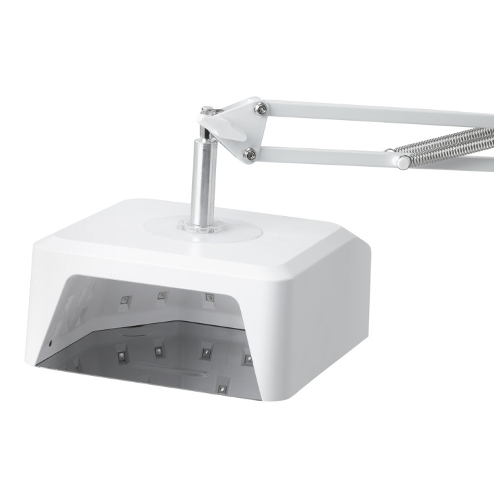 Lampa UV LED Glow 112 z metalowym dnem 48W do pedicure na statywie
