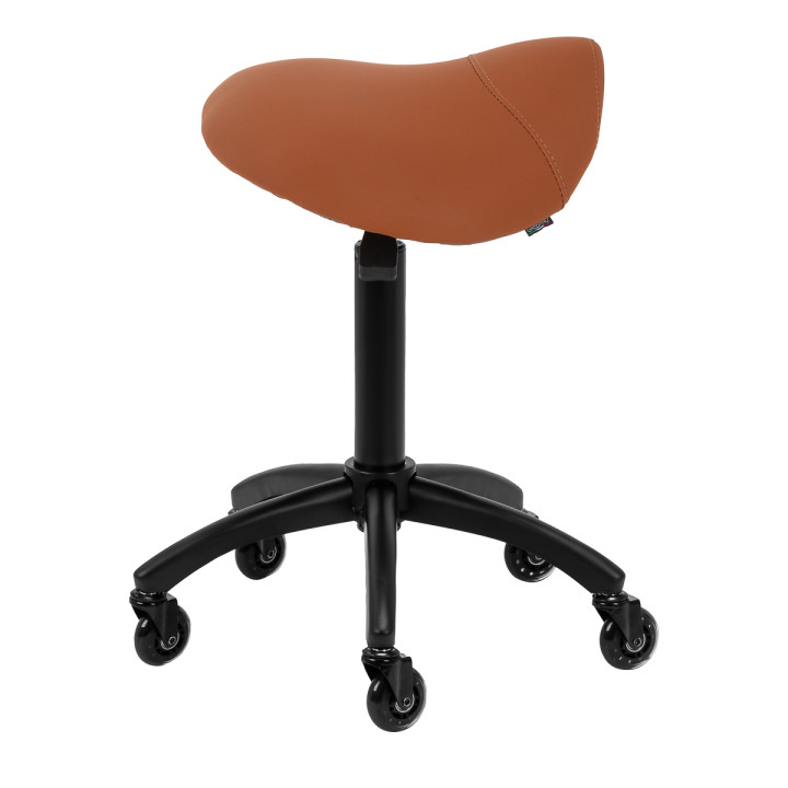 Taboret fryzjerski Gabbiano D032 brązowy