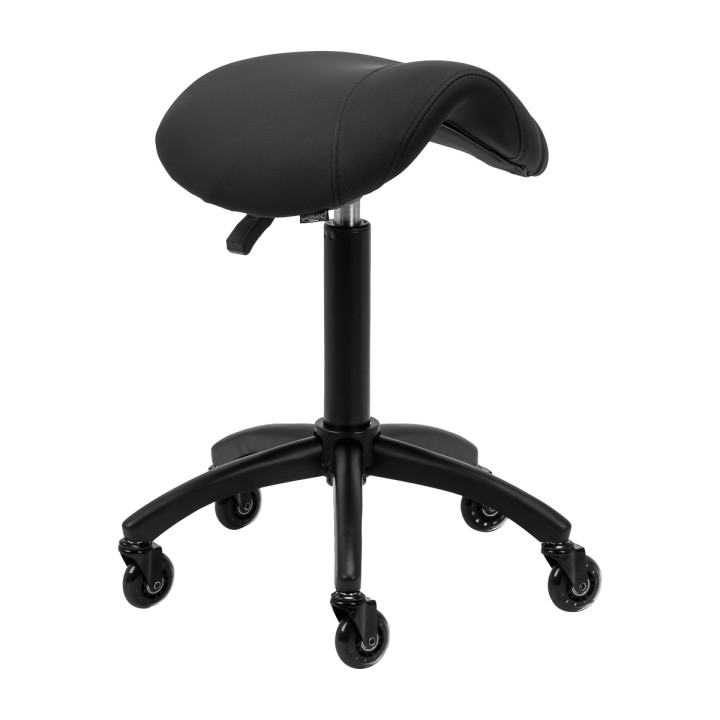 Taboret fryzjerski Gabbiano D032 czarny