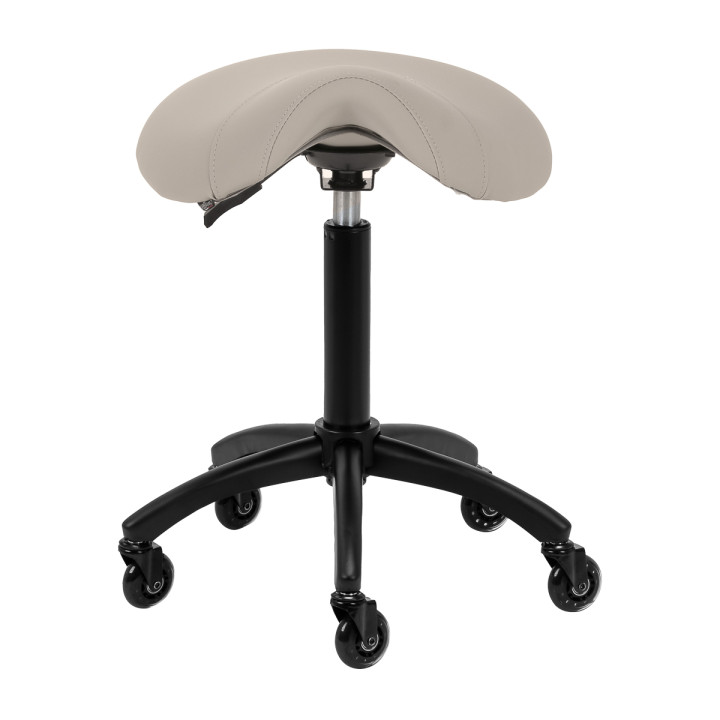 Taboret fryzjerski Gabbiano D032 beżowy