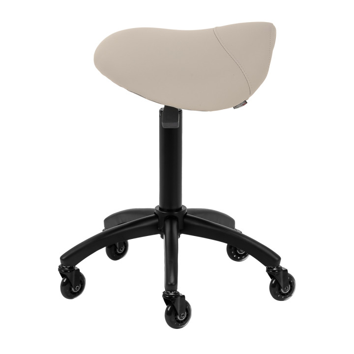 Taboret fryzjerski Gabbiano D032 beżowy