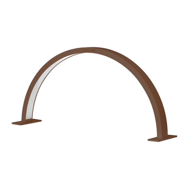 GLOW lampa do manicure ARCHE II modern brown