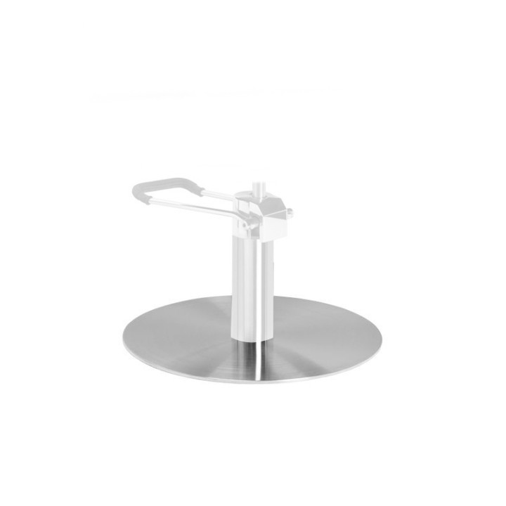 Podstawa do fotela fryzjerskiego okrągła L010 inox