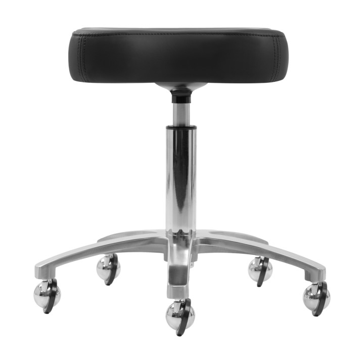 Taboret obrotowy Omega Supremo czarne