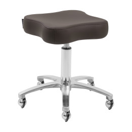 Taboret obrotowy Omega Supremo brązowe