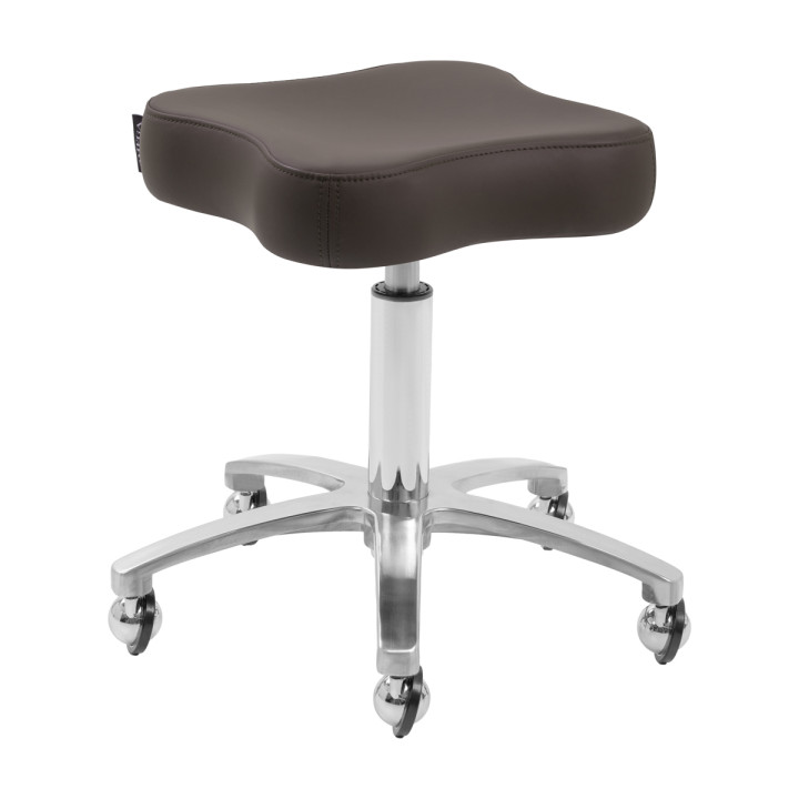 Taboret obrotowy Omega Supremo brązowe