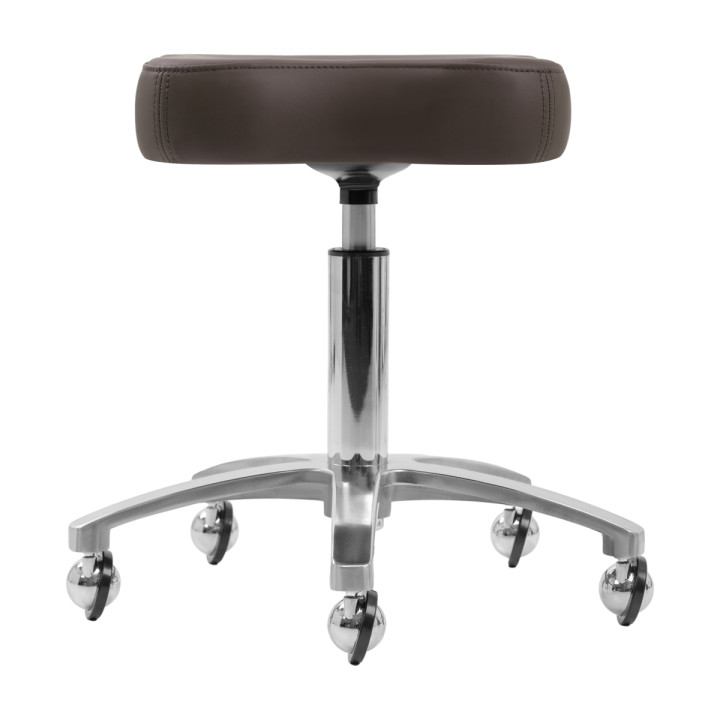 Taboret obrotowy Omega Supremo brązowe