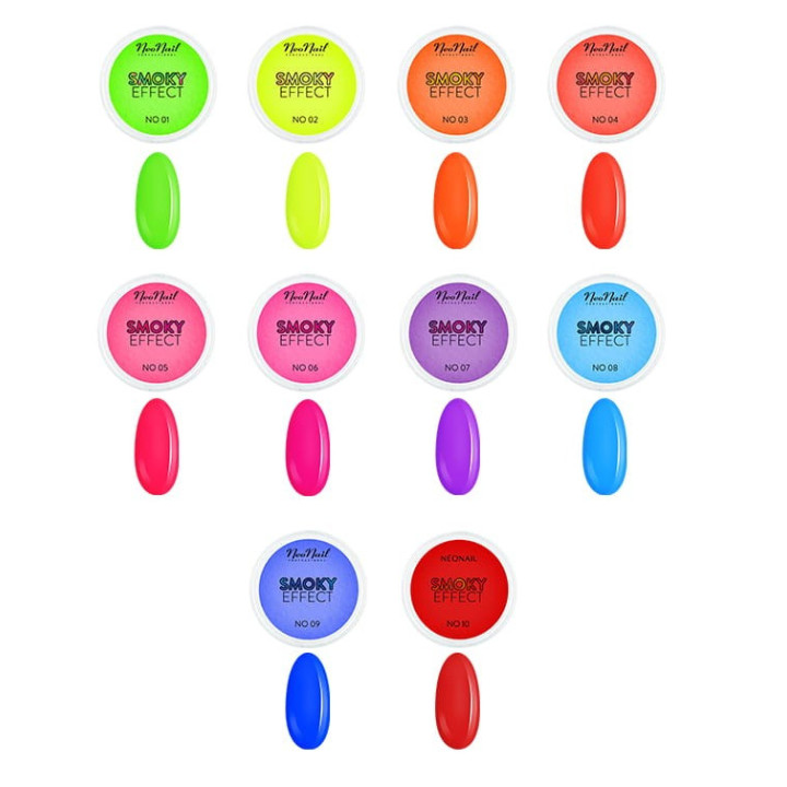 Neonail Pyłek Smoky Effect No 08