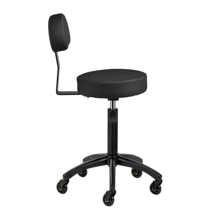 Taboret fryzjerski Gabbiano D026 czarny