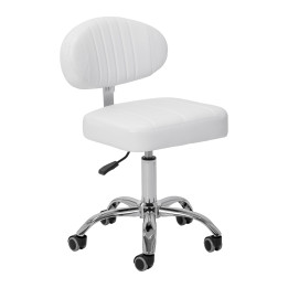 Taboret kosmetyczny Giovanni Y08 biały