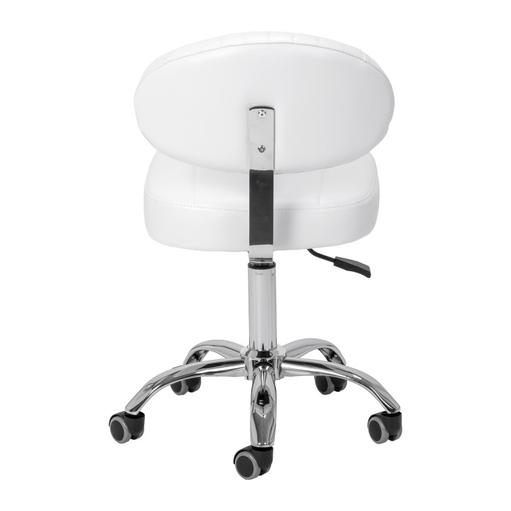 Taboret kosmetyczny Giovanni Y08 biały