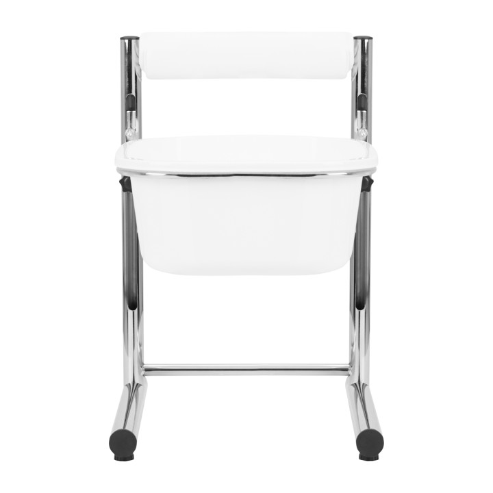 Brodzik do pedicure z regulowaną wysokością chrom