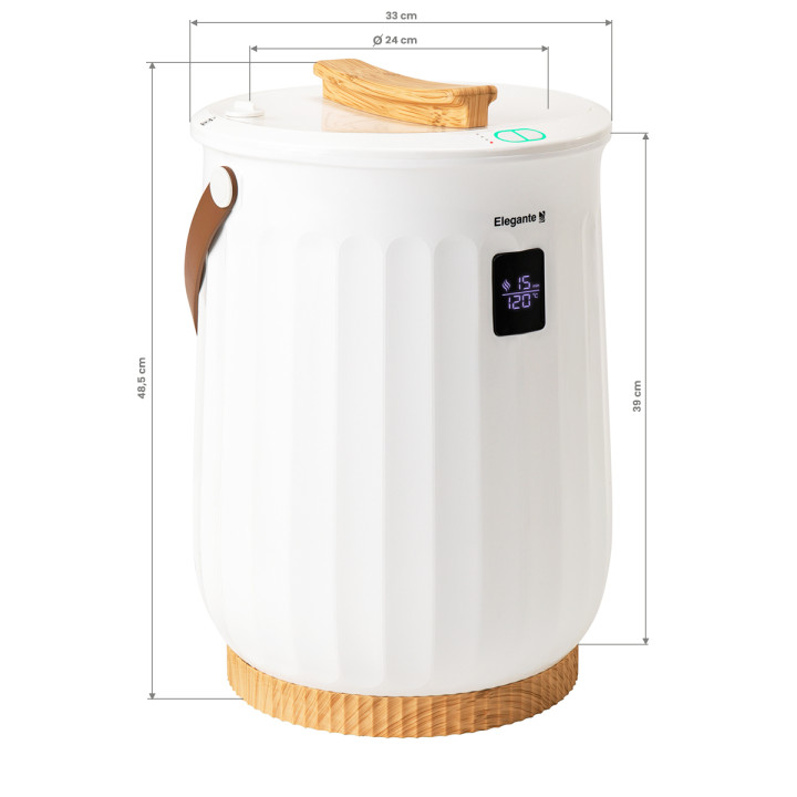 Podgrzewacz do ręczników ELEGANTE E8 20L 400W