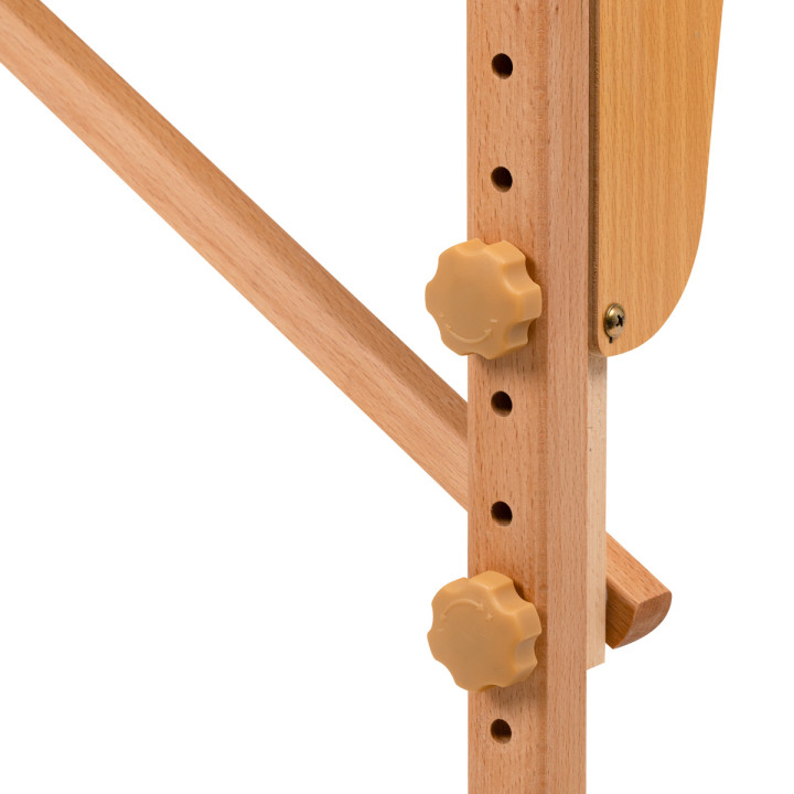 Stół składany do masażu drewniany Balance 2 segmentowy white
