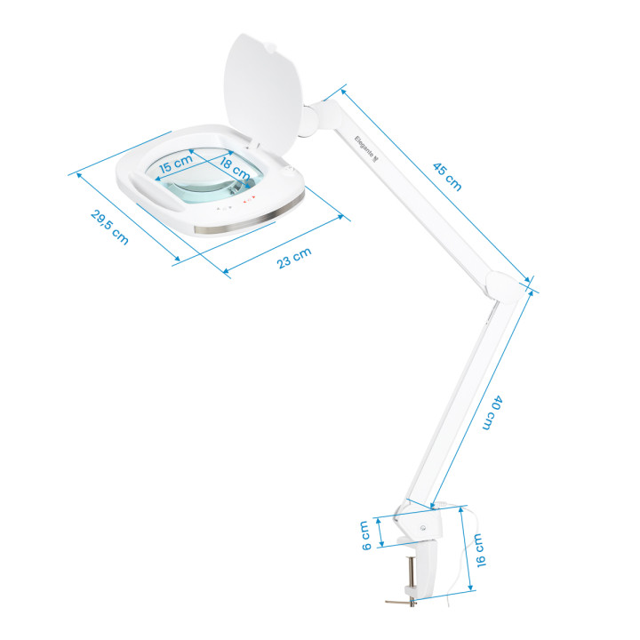 Lampa lupa Elegante 6030 60 led smd do blatu reg. natężenie światła