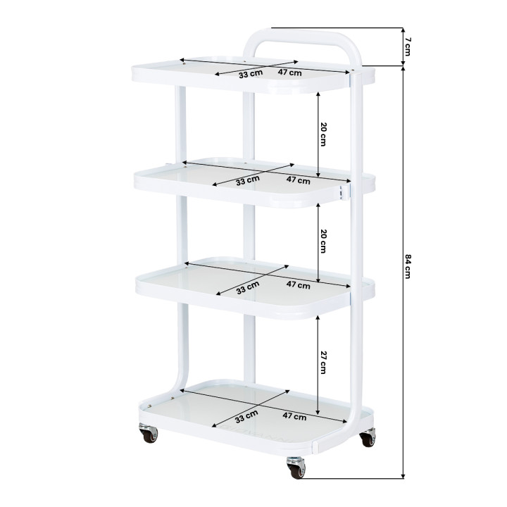 Stolik Giovanni H6702 Biały