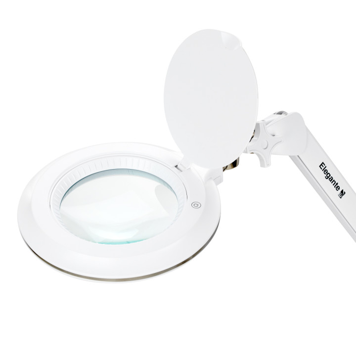 Lampa lupa Elegante 6031 60 led smd 3d ze statywem reg. natężenie światła