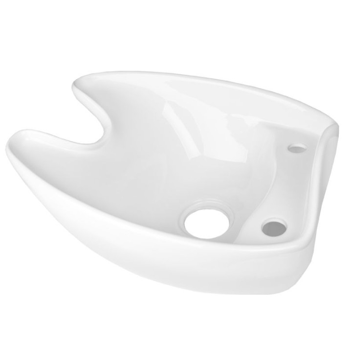 Misa ceramiczna do myjni fryzjerskiej Gabbiano biała
