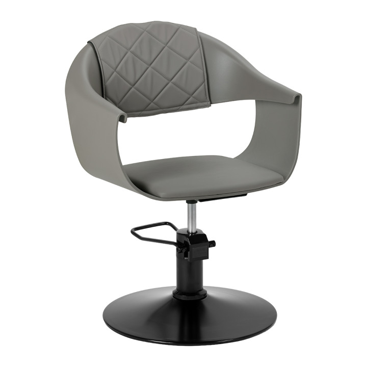 Fotel fryzjerski Hair System Halo Grey szary