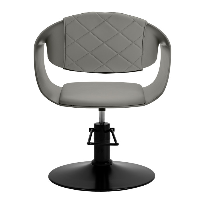 Fotel fryzjerski Hair System Halo Grey szary