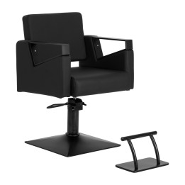 Fotel fryzjerski Hair System Duplex Noir czarny