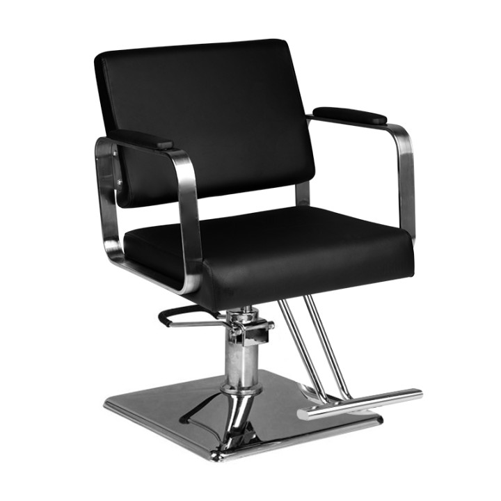 Fotel fryzjerski Hair System HS202 czarny