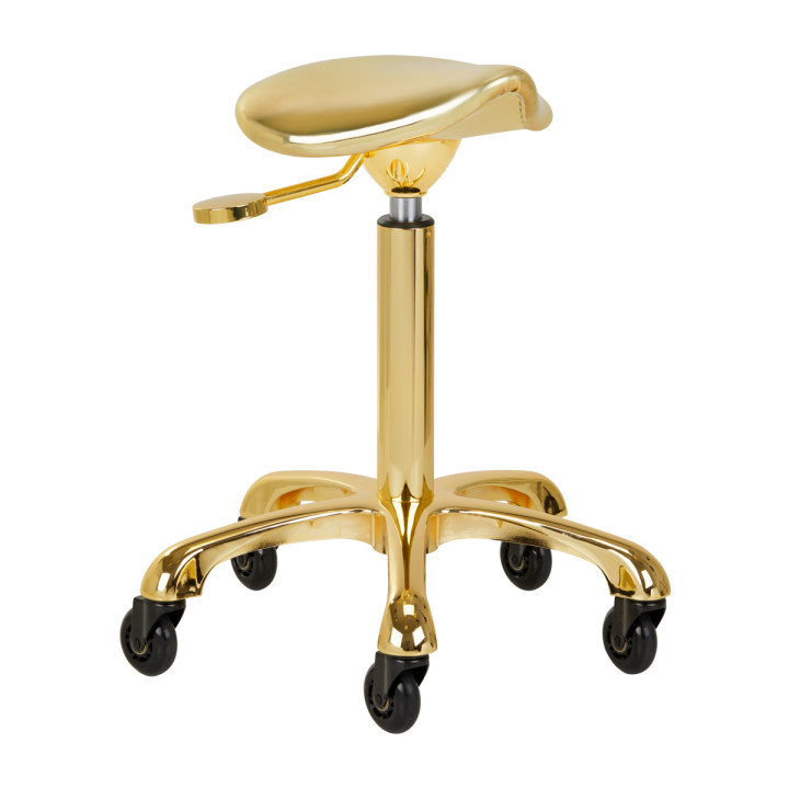 Taboret fryzjerski Gabbiano Fine Gold Roll Speed