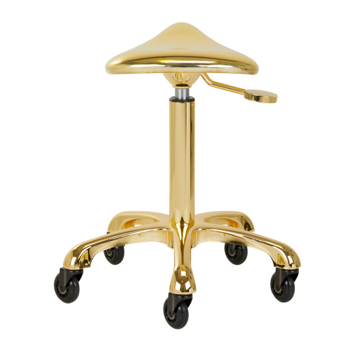 Taboret fryzjerski Gabbiano Fine Gold Roll Speed