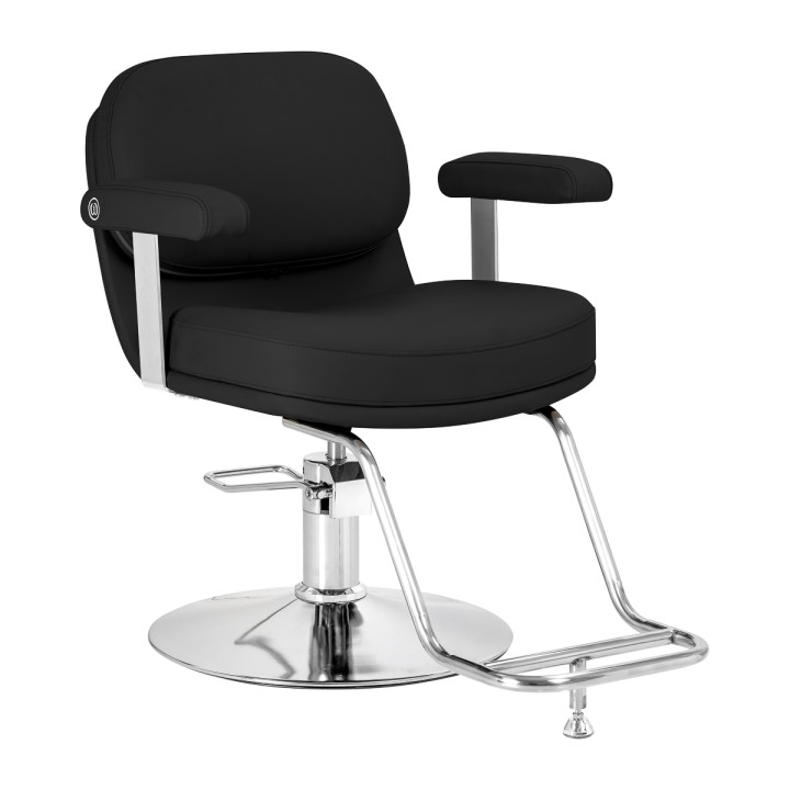 Fotel fryzjerski Omega Astra czarny