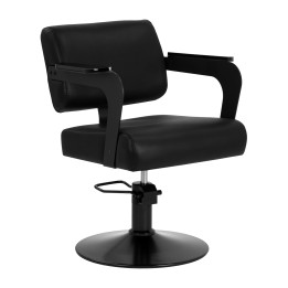 Fotel fryzjerski Hair System Jet Noir czarny