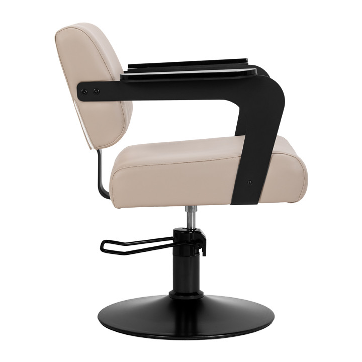 Fotel fryzjerski Hair System Jet Latte beżowy