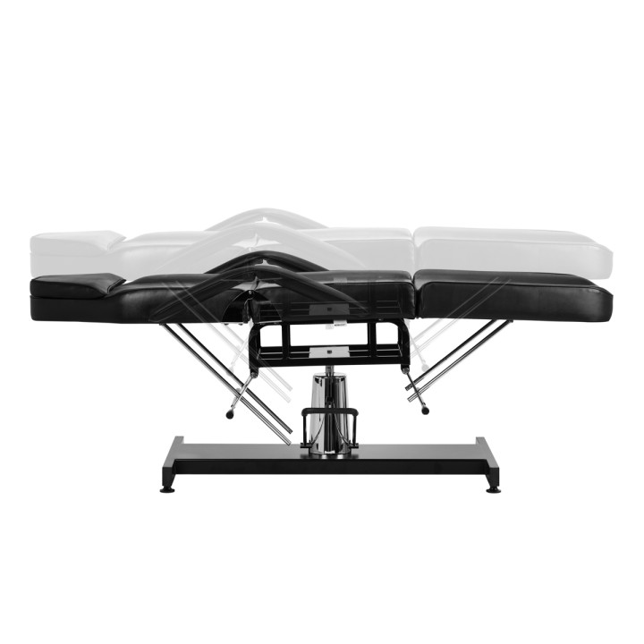 Fotel kosmetyczny hydrauliczny Basic 210 czarny