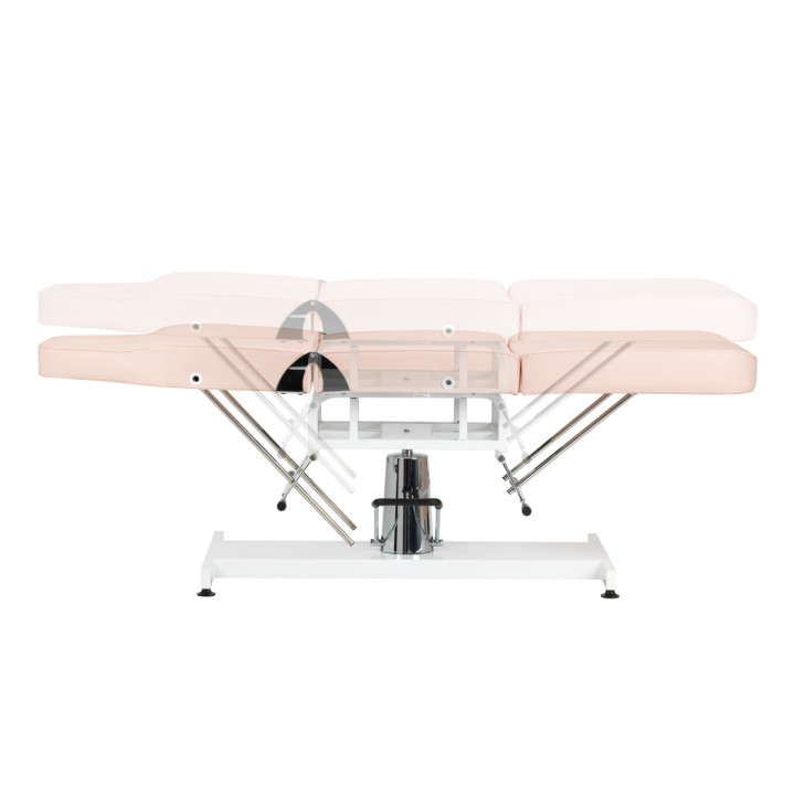 Fotel kosmetyczny hydrauliczny Basic 210 różowy