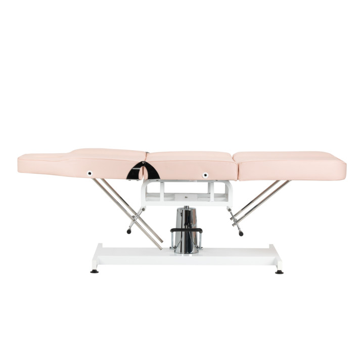 Fotel kosmetyczny hydrauliczny Basic 210 różowy