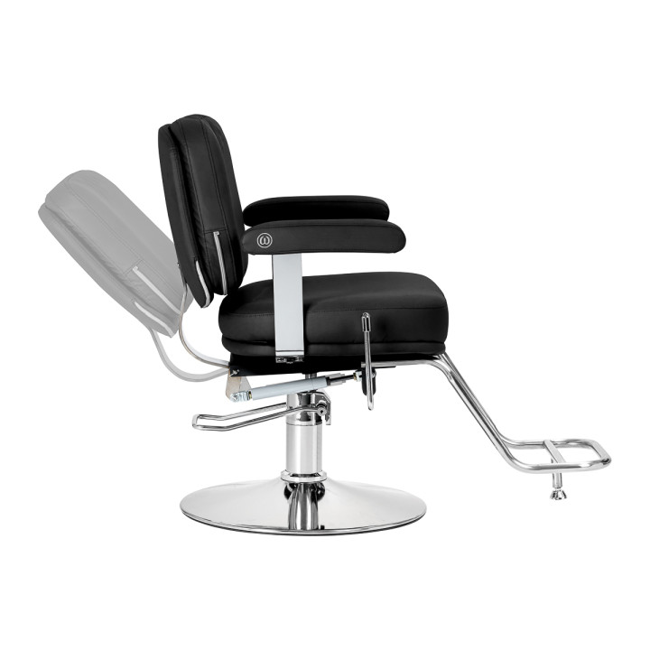 Fotel fryzjerski Omega Astra Plus czarny