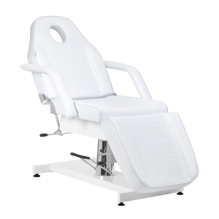 Fotel kosmetyczny hydrauliczny Sillon v2 210 biały