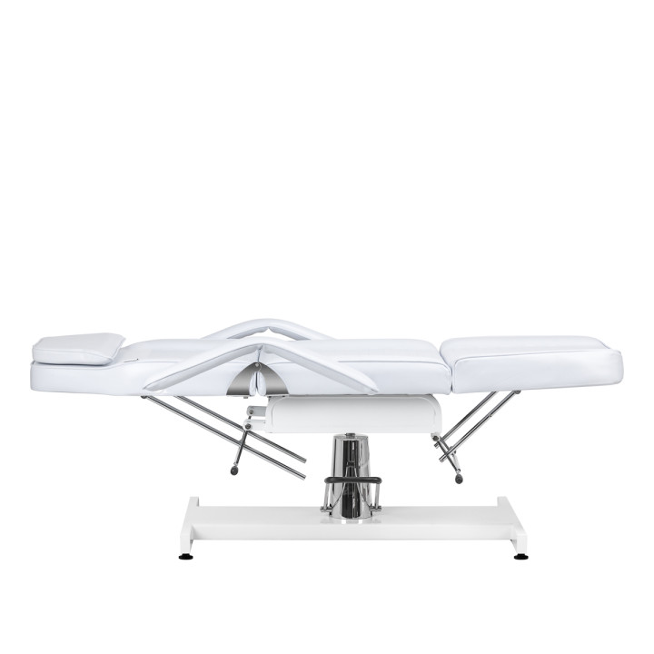 Fotel kosmetyczny hydrauliczny Sillon v2 210 biały
