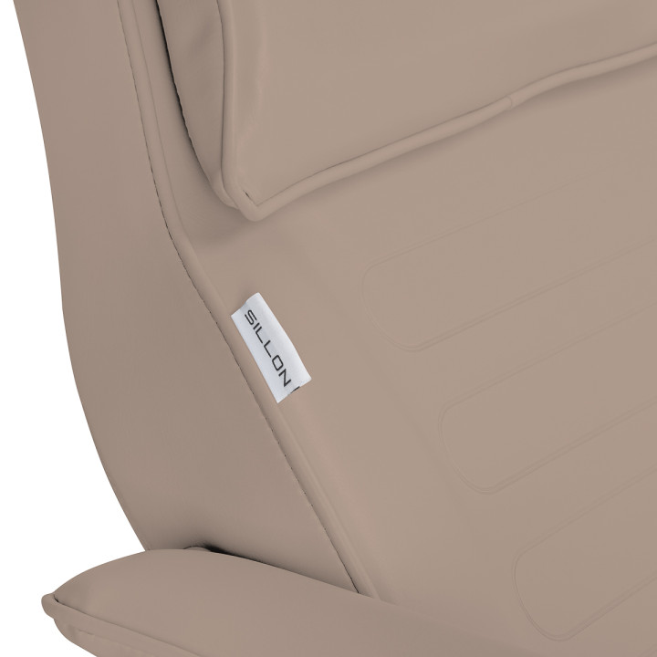 Fotel kosmetyczny hydrauliczny Sillon v2 210 szarobrązowy