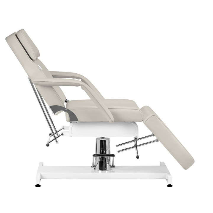 Fotel kosmetyczny hydrauliczny Sillon v2 210 beżowy